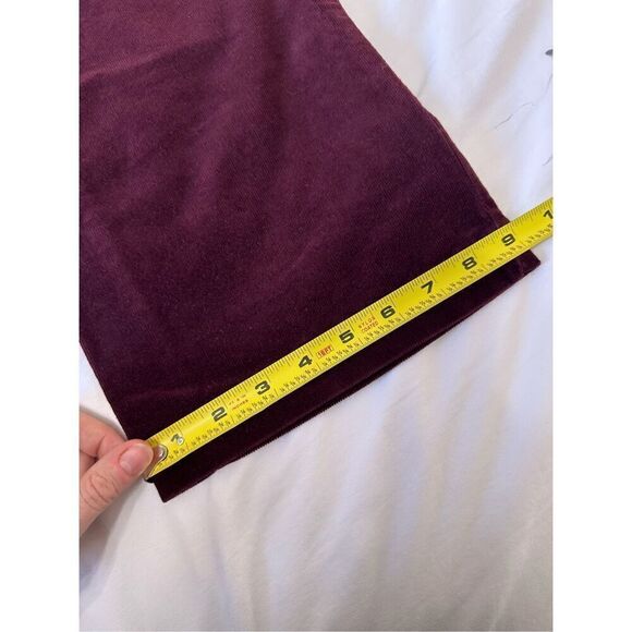 NWT Talbots Relaxed Chino Ankle Wine Pants Stretch Size 14 - Picture 8 of 10